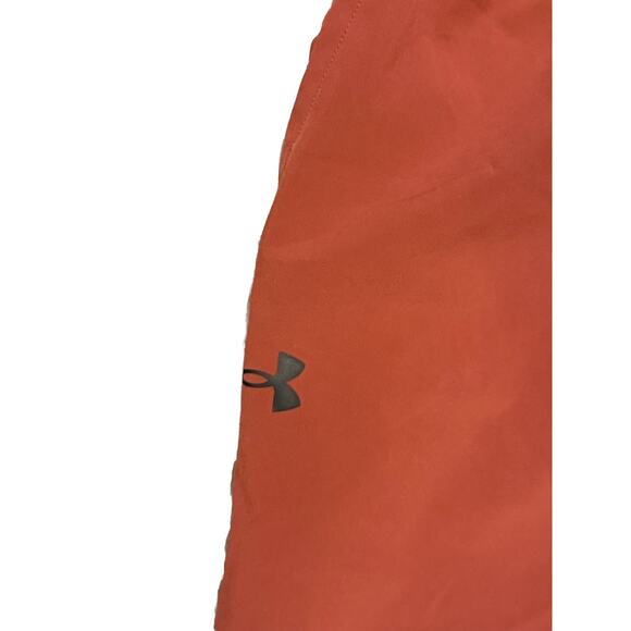 Under Armour UA Peak Woven Shorts Men’s XL Rust Red Fitted Gym MSRP $65 NWT - Picture 6 of 9